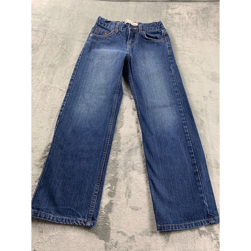 Levi's 550 Relaxed Fit Jeans W25" X L25" 10 Reg (FITS 24 x 25) Blue Denim
